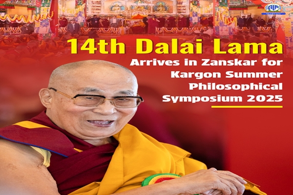 Dalai Lama accorded grand welcome in Zanskar; emphasizes nterfaith Harmony