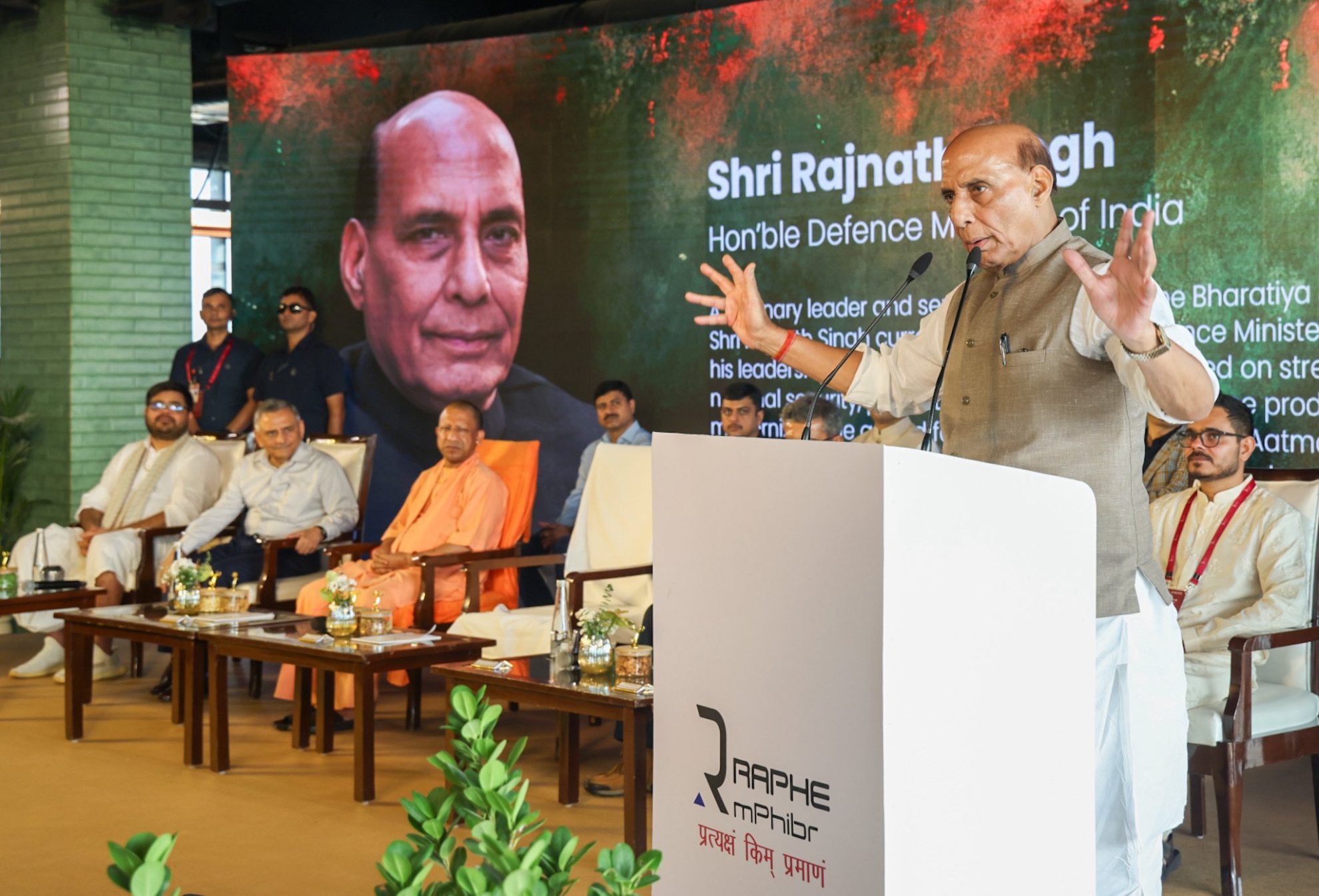 প্ৰতিৰক্ষাৰ ক্ষেত্ৰত আত্মনিৰ্ভৰশীলতা কেৱল বিকল্প নহয়, বৰং ই হৈছে অস্তিত্ব আৰু প্ৰগতিৰ চৰ্তঃ প্ৰতিৰক্ষা মন্ত্ৰী ৰাজনাথ সিঙ