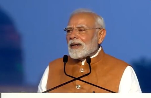 प्रधानमंत्री मोदी ने कश्‍मीर घाटी में पहली मालगाड़ी पहुंचने पर जताई प्रसन्‍नता