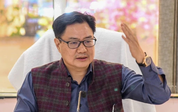 संसदीय कार्य मंत्री किरेन रिजिजु ने संसद में व्‍यवधान के लिए विपक्ष की आलोचना की