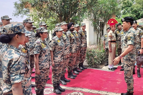 DG BSF Reviews Operational Readiness in Punjab