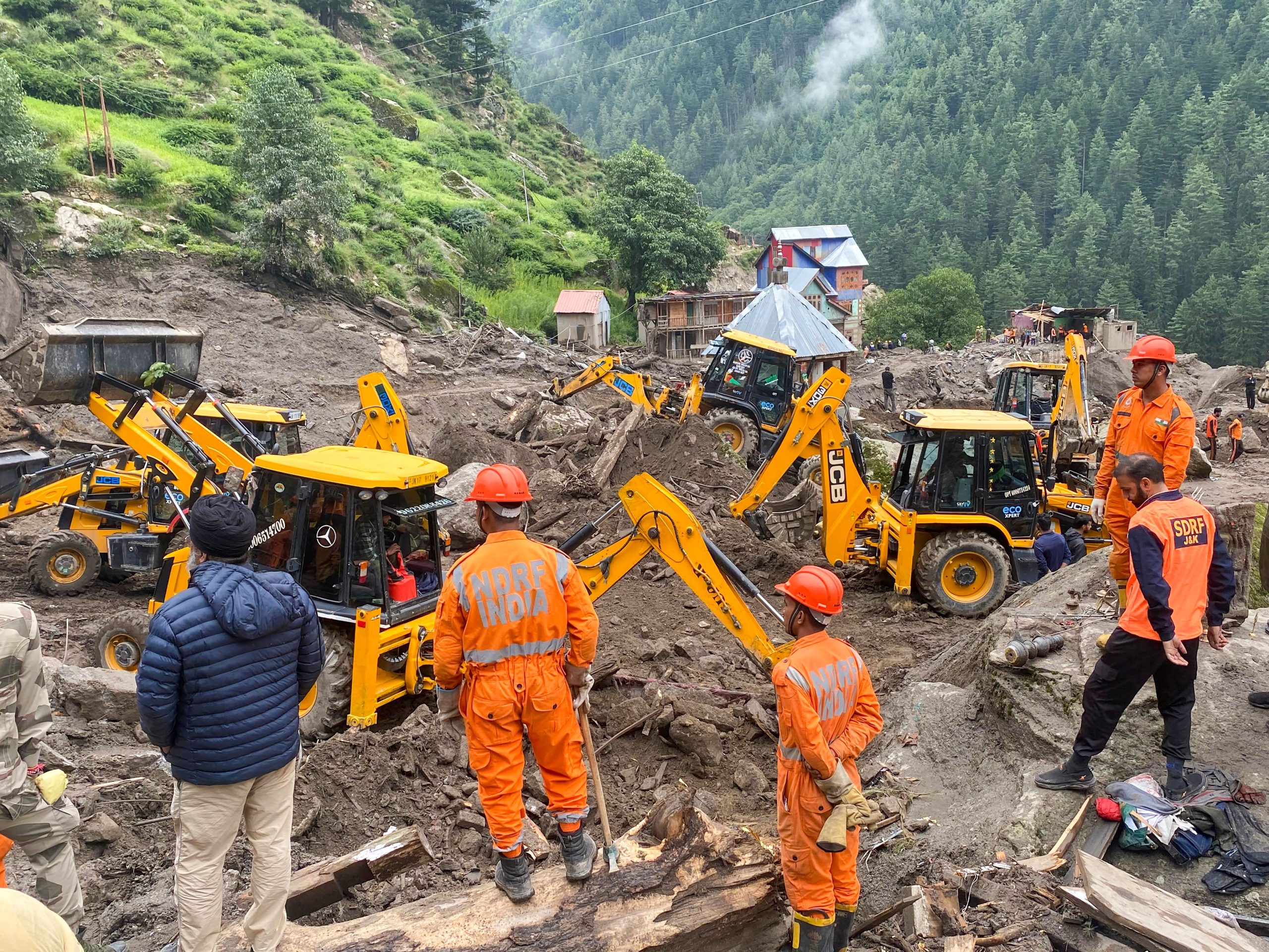 J&K Cloudburst: Death Toll Rises to 65, Search and Rescue Operations Enter Eighth Day in Kishtwar