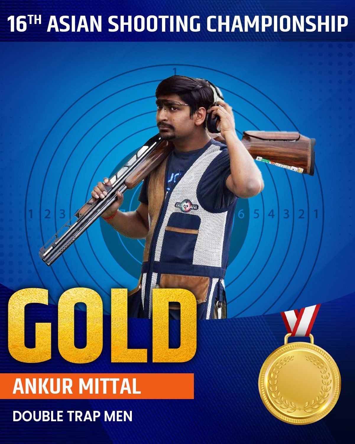 50 gold medals, India creates history at 16th Asian Shooting Championship in Shymkent, Kazakhstan