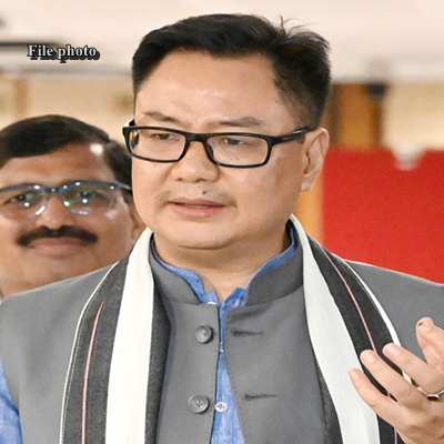 Union Minister Kiren Rijiju criticizes Rahul Gandhi for his statement on Indian economy