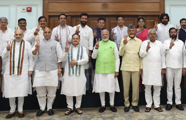 Crucial meeting of ruling NDA Parliamentary Party to take place this morning.