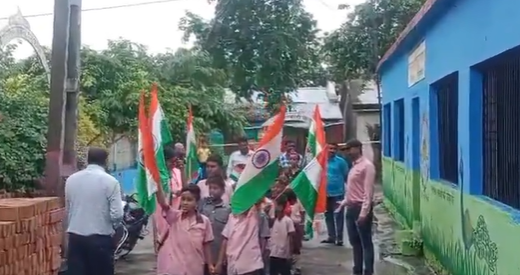 সমাগত স্বাধীনতা দিৱসৰ পূৰ্বে ৰাজ্যৰ বিভিন্ন প্ৰান্তত ত্ৰিৰংগ যাত্ৰাৰ আয়োজন