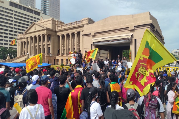 Former Sri Lankan IGP arrested in connection with May 2022 attack on protest site in Colombo