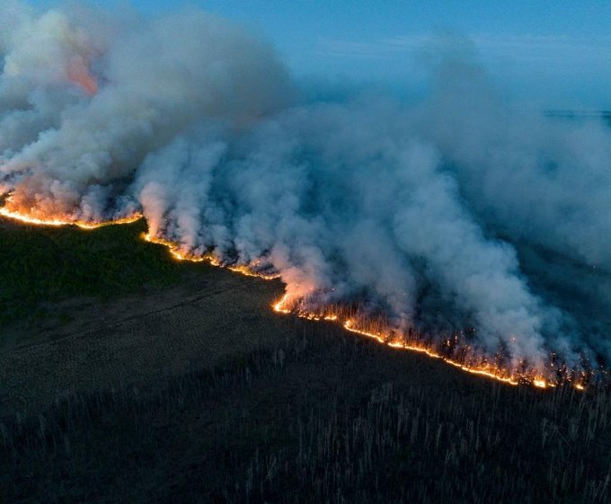 Canada Faces Second-Worst Wildfire Season on Record; Officials Warn of High Risk Through Fall