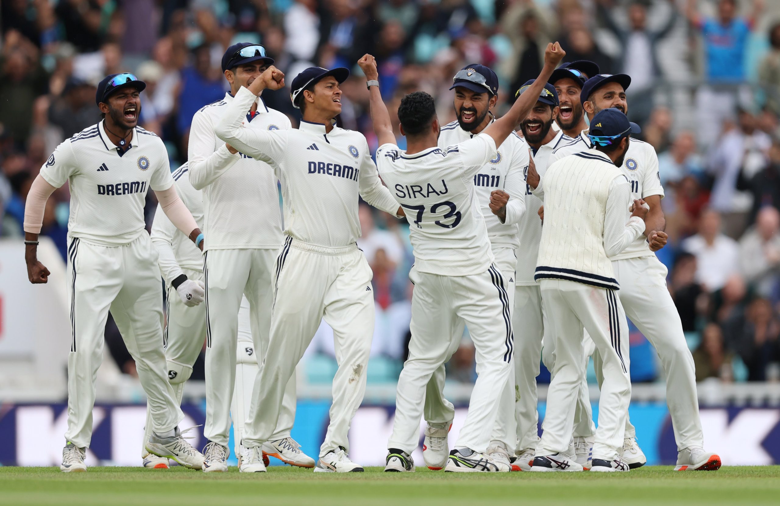 Oval Test: India Beats England by Thrilling 6 Runs to Level Anderson-Tendulkar Trophy Series 2-2