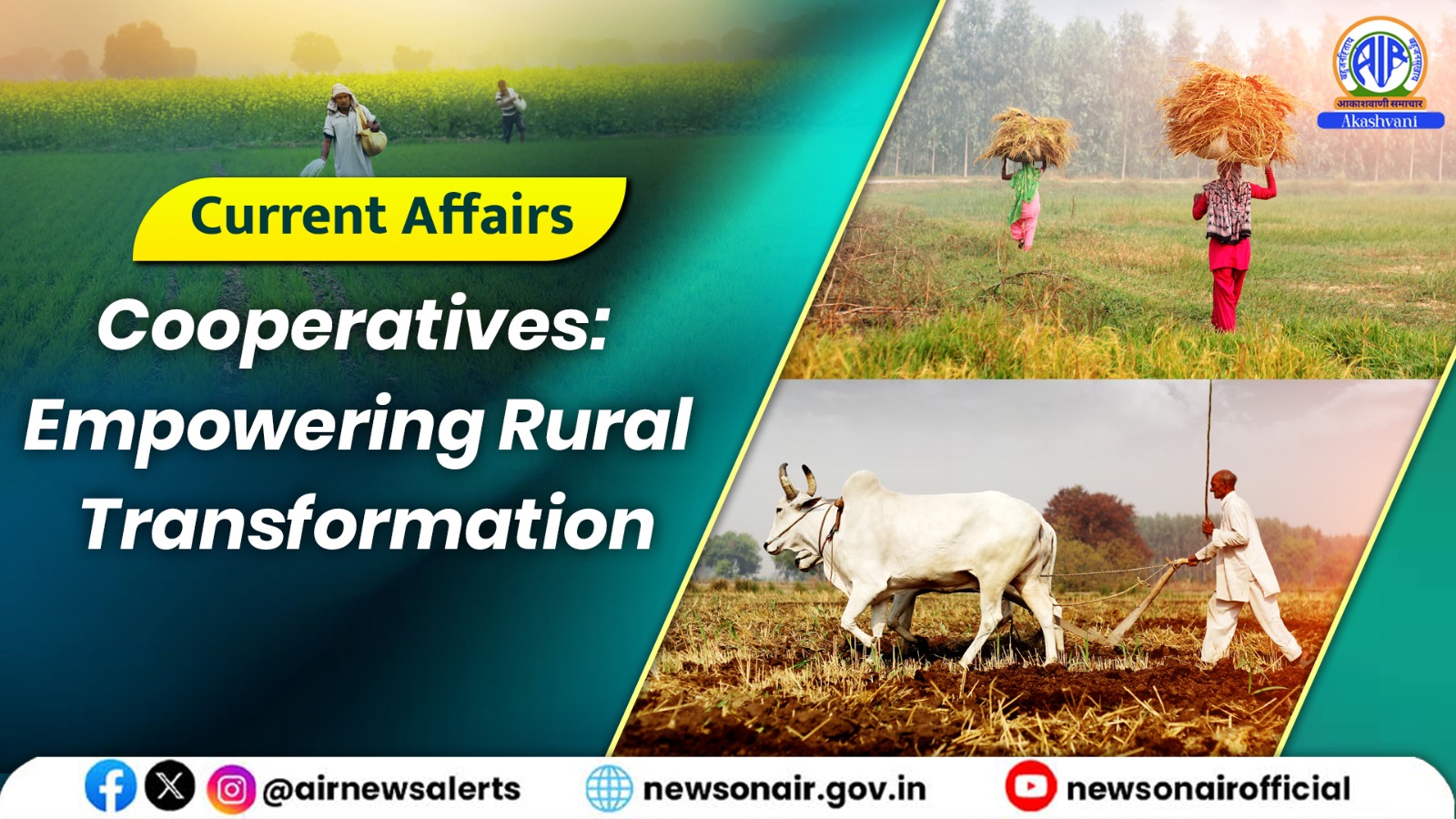 Current Affairs : Cooperatives: Empowering Rural Transformation