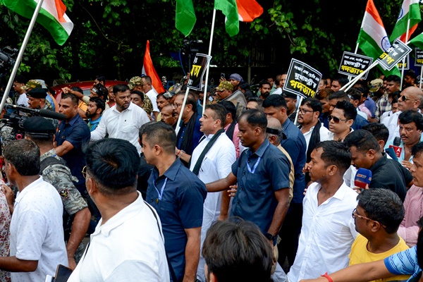 One Year Since PGT Doctor’s Rape and Murder: Nabanna March Draws Large Crowd