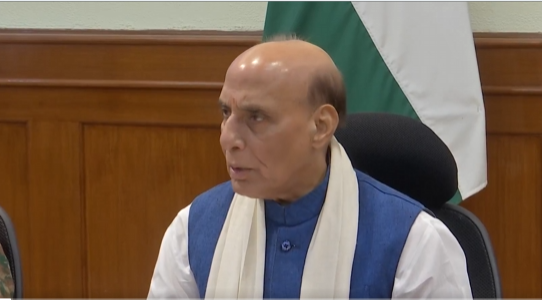 Defence Minister Rajnath Singh Pays Tribute to Mahatma Gandhi on 156th Birth Anniversary