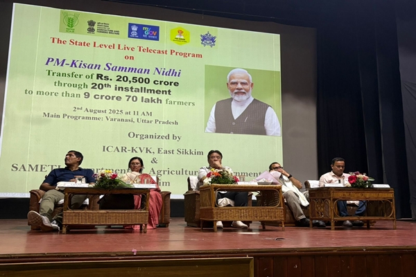 Sikkim: ₹61.66 Crore Disbursed to 34,000 Farmers Under PM-KISAN So Far