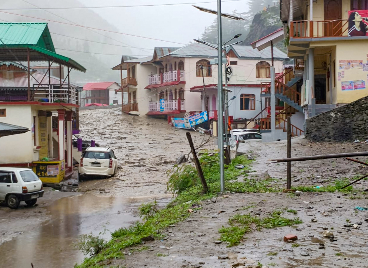 Uttarakhand: Extensive Damage Reports Emerge from Dharali, Uttarkashi Following Cloudburst; Relief Operations Ongoing