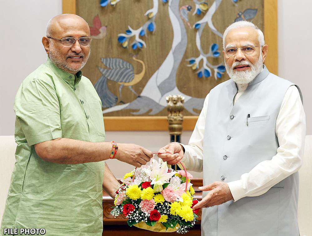उपराष्ट्रपति सी.पी. राधाकृष्णन ने प्रधानमंत्री नरेंद्र मोदी को उनके जन्मदिन पर शुभकामनाएँ दीं