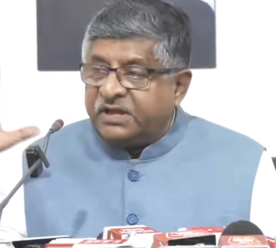 BJP’s Prasad: Rahul Gandhi Distorting Facts About Election Commission