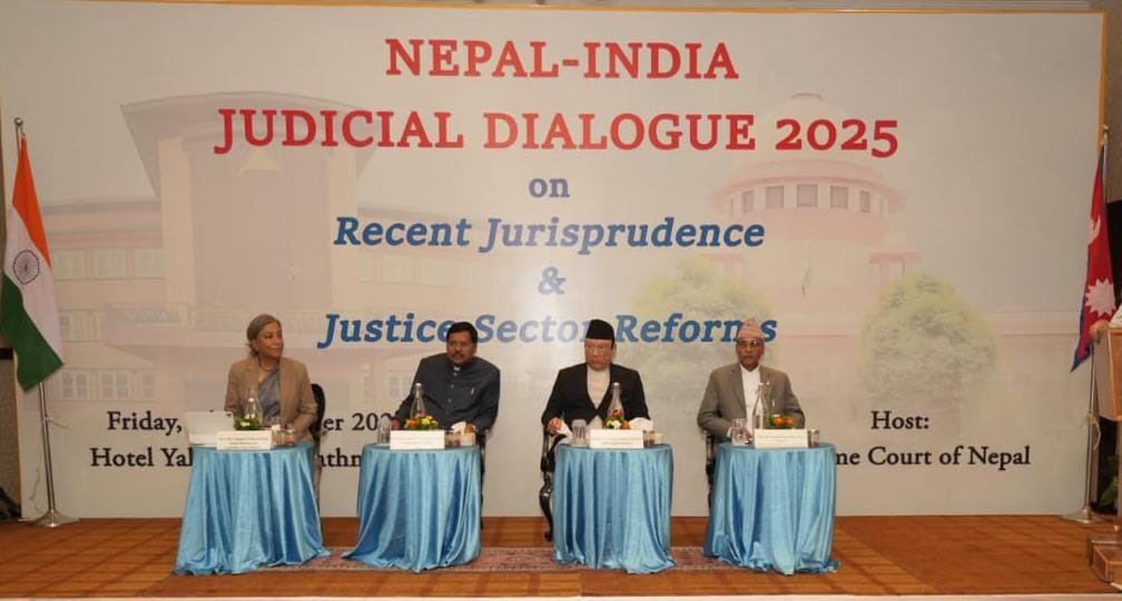 CJI Bhushan Ramkrishna adresses India-Nepal Judicial Dialogue 2025  in Kathmandu