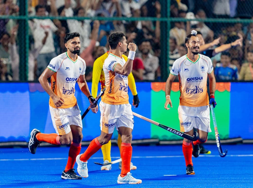রাজগীরে এশিয়া কাপ হকির ফাইনালে ভারত, আগামীকাল দক্ষিণ কোরিয়ার মুখোমুখি হবে ।