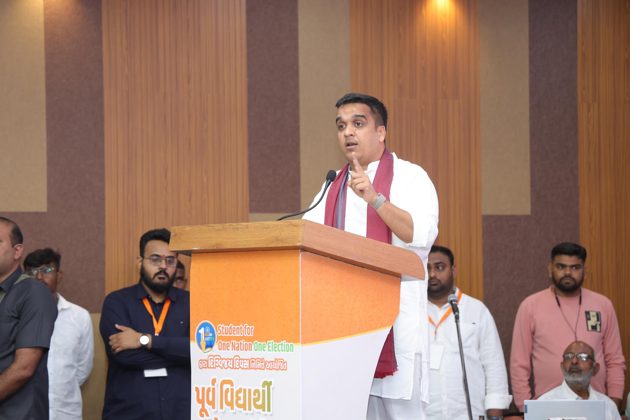 ગૃહ રાજ્યમંત્રી હર્ષ સંઘવીએ કહ્યું, રાજ્યના 80 ટકા લોકોનું વન નેશન વન ઇલેક્શનને સમર્થન