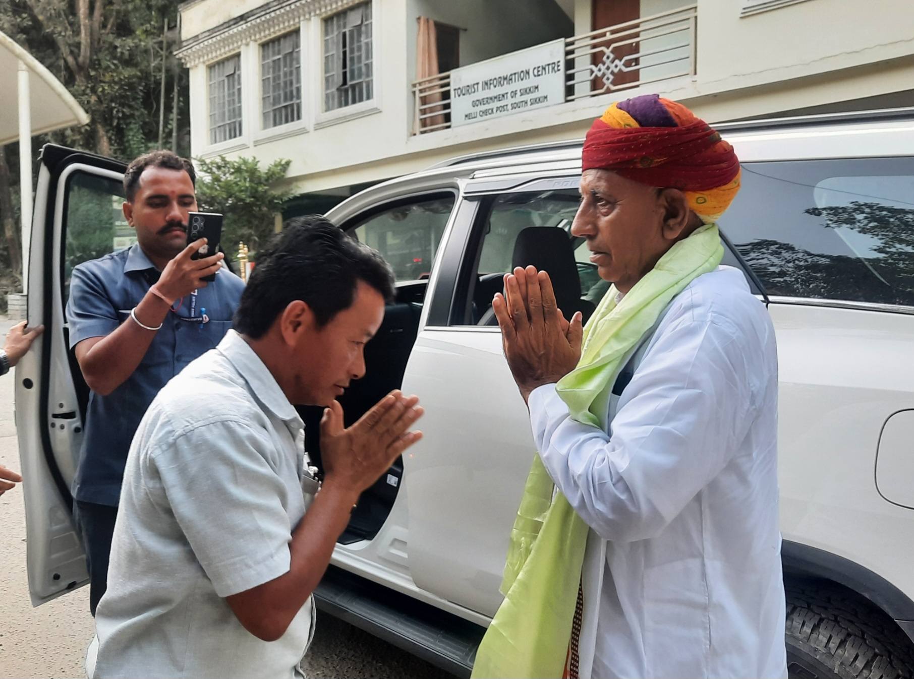 Union Minister Bhagirath Chaudhary Visits Sikkim