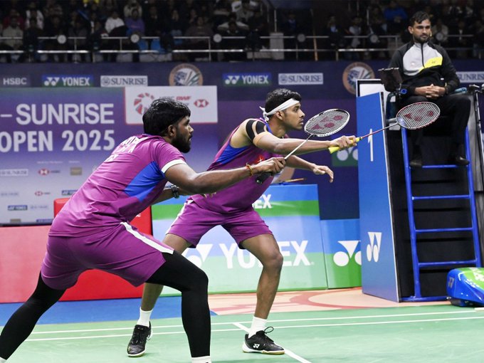 Satwik-Chirag to Face Chinese Taipei Duo in Hong Kong Open Semifinals