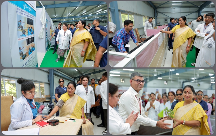 দিল্লীত সুস্থ নাৰী, শক্তিশালী পৰিয়াল অভিযানৰ অধীনত আয়োজিত স্বাস্থ্য পৰীক্ষা শিবিৰ নিৰীক্ষণ দিল্লীৰ মুখ্যমন্ত্ৰী ৰেখা গুপ্তাৰ