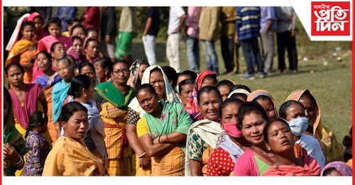 বিটিচি পৰিষদীয় নিৰ্বাচনৰ ভোটগ্রহণ আজি পুৱাৰে পৰা আৰম্ভ