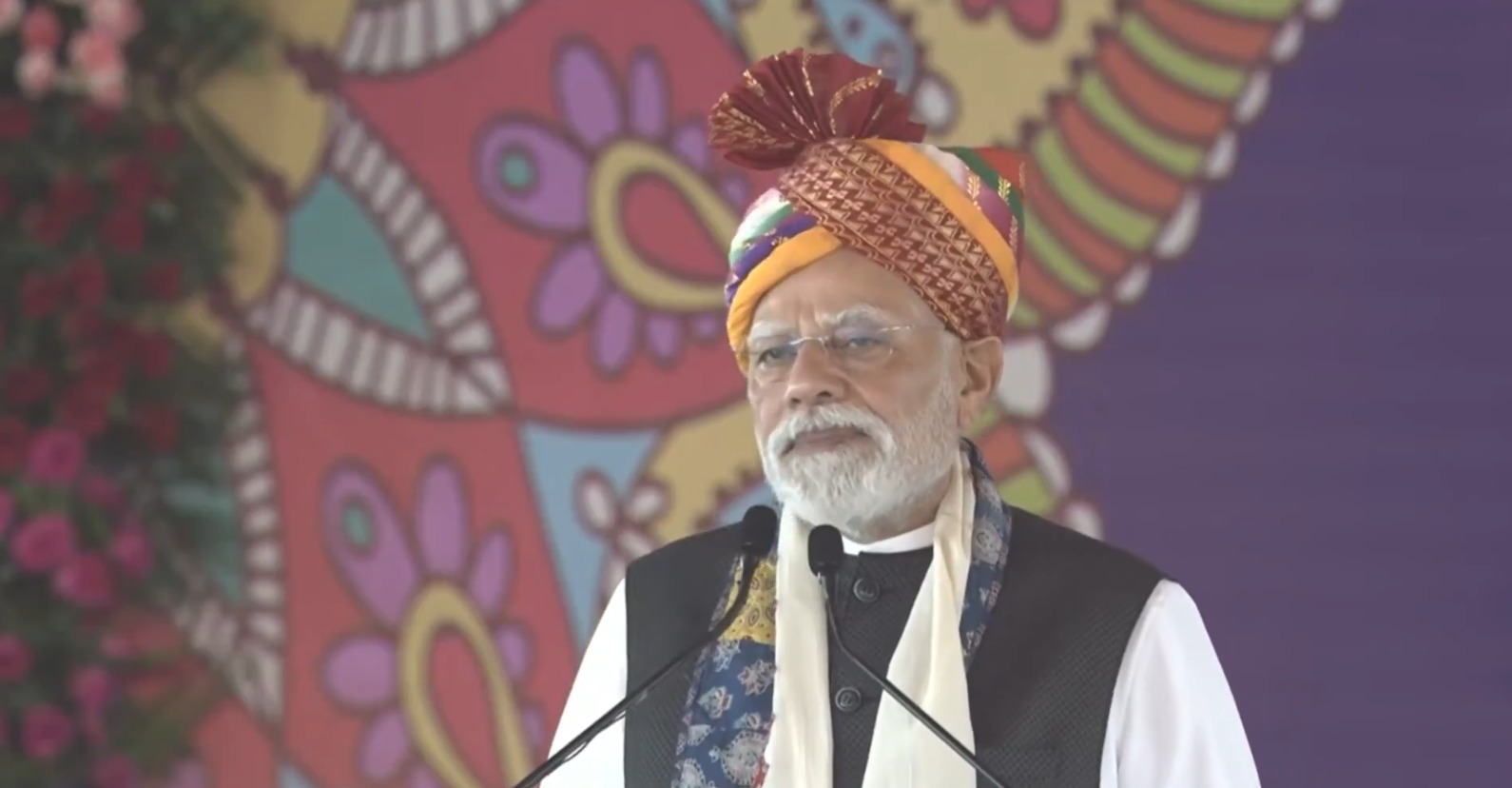 PM Modi Inaugurates Projects Worth More Than 1.22 Lakh Crore Rupees From Rajasthan