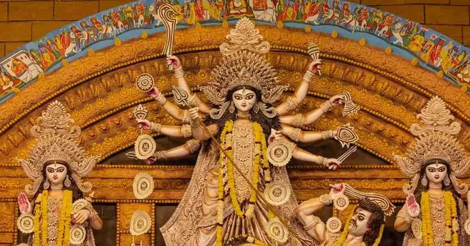 ৰাজ্যৰ বিভিন্ন পূজা মণ্ডপত শাৰদীয় দুর্গা পূজাৰ প্ৰস্তুতি প্রায় সম্পূৰ্ণ