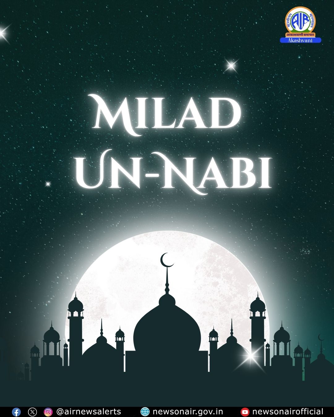 President Murmu and PM Modi extend wishes to the nation on the occasion of Milad-un-Nabi