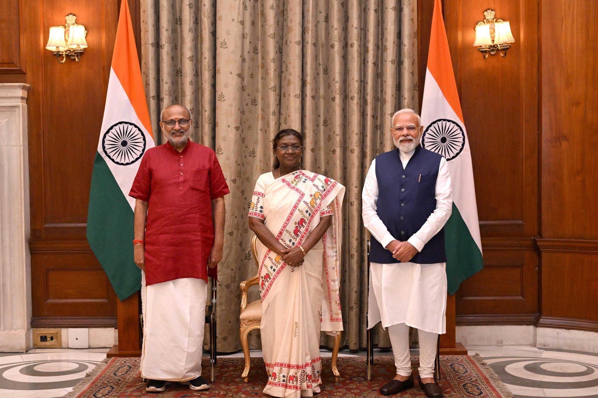 C. P. Radhakrishnan Takes Oath as 15th Vice President of India