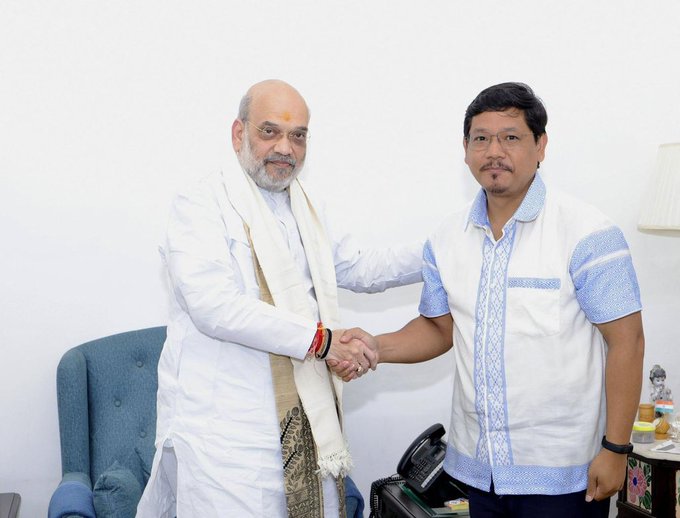 Meghalaya CM Conrad Sangma Urges Amit Shah to Expedite Inner Line Permit Implementation