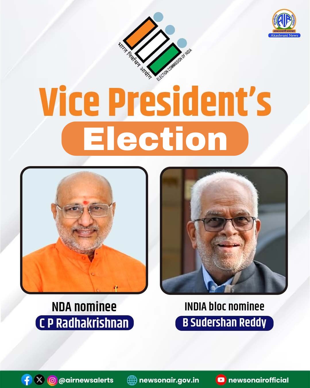 Election for Vice President to Take Place at Parliament House Complex Today; Counting of Votes at 6 PM