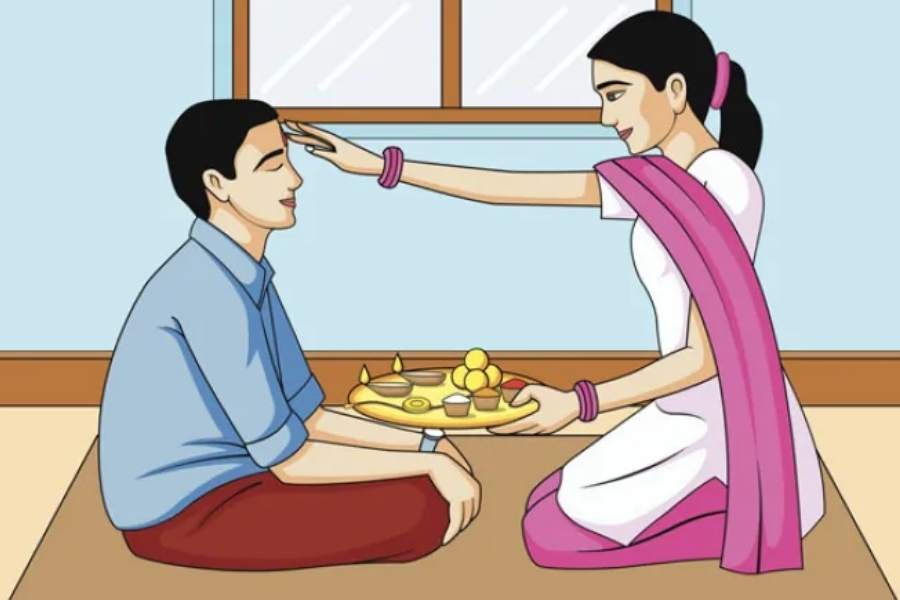 আগামীকাল ভ্রাতৃদ্বিতীয়া।ভাইদের মঙ্গলকামনায় এবং সুস্বাস্হ্য ও সমৃদ্ধির লক্ষে বোনেরা ভাই-এর কপালে ফোঁটা দেবেন