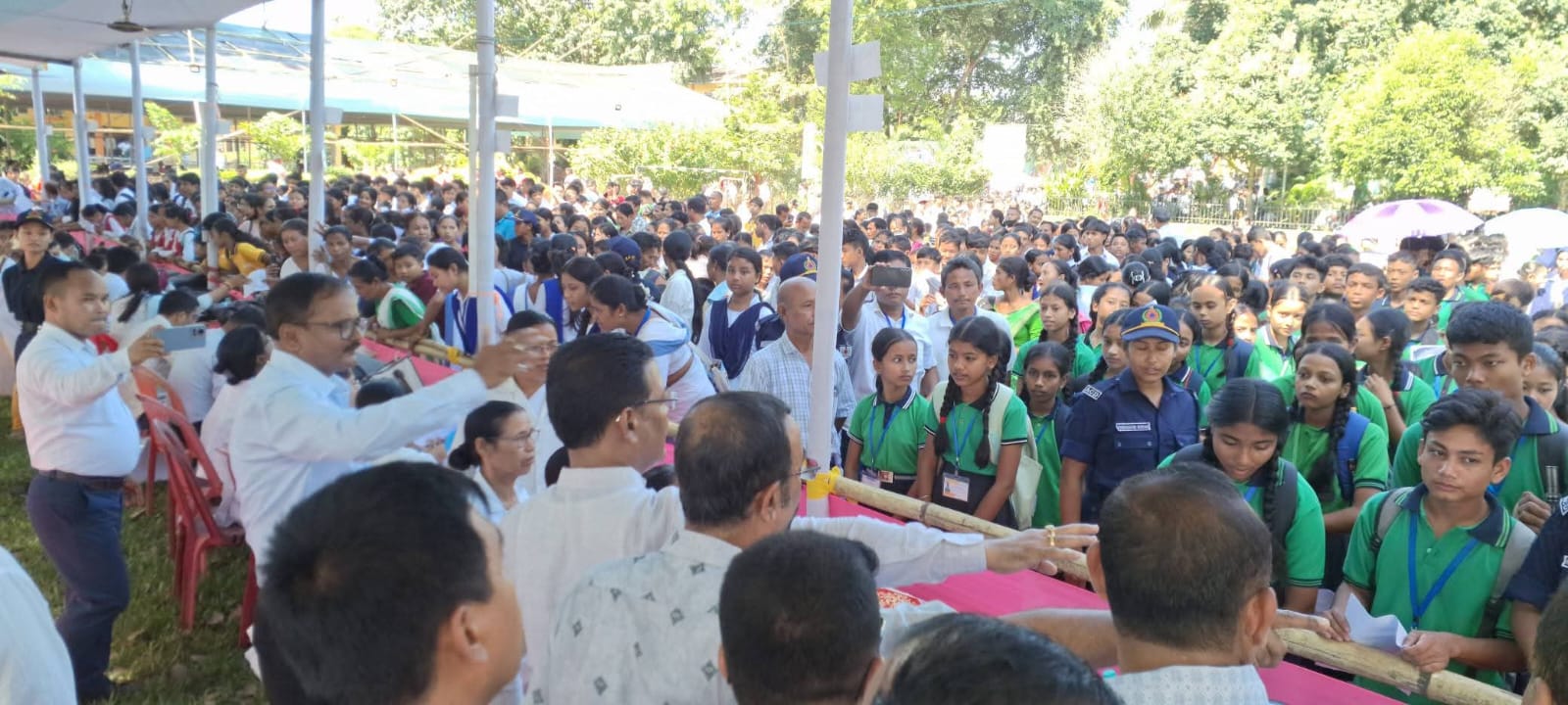 ৰাজ্যৰ ১২৬টা বিধানসভা সমষ্টিক সামৰি ‘শুশ্রূষা সেতু’ শীর্ষক বৃহৎ স্বাস্থ্য শিবিৰ ৰূপায়ণ
