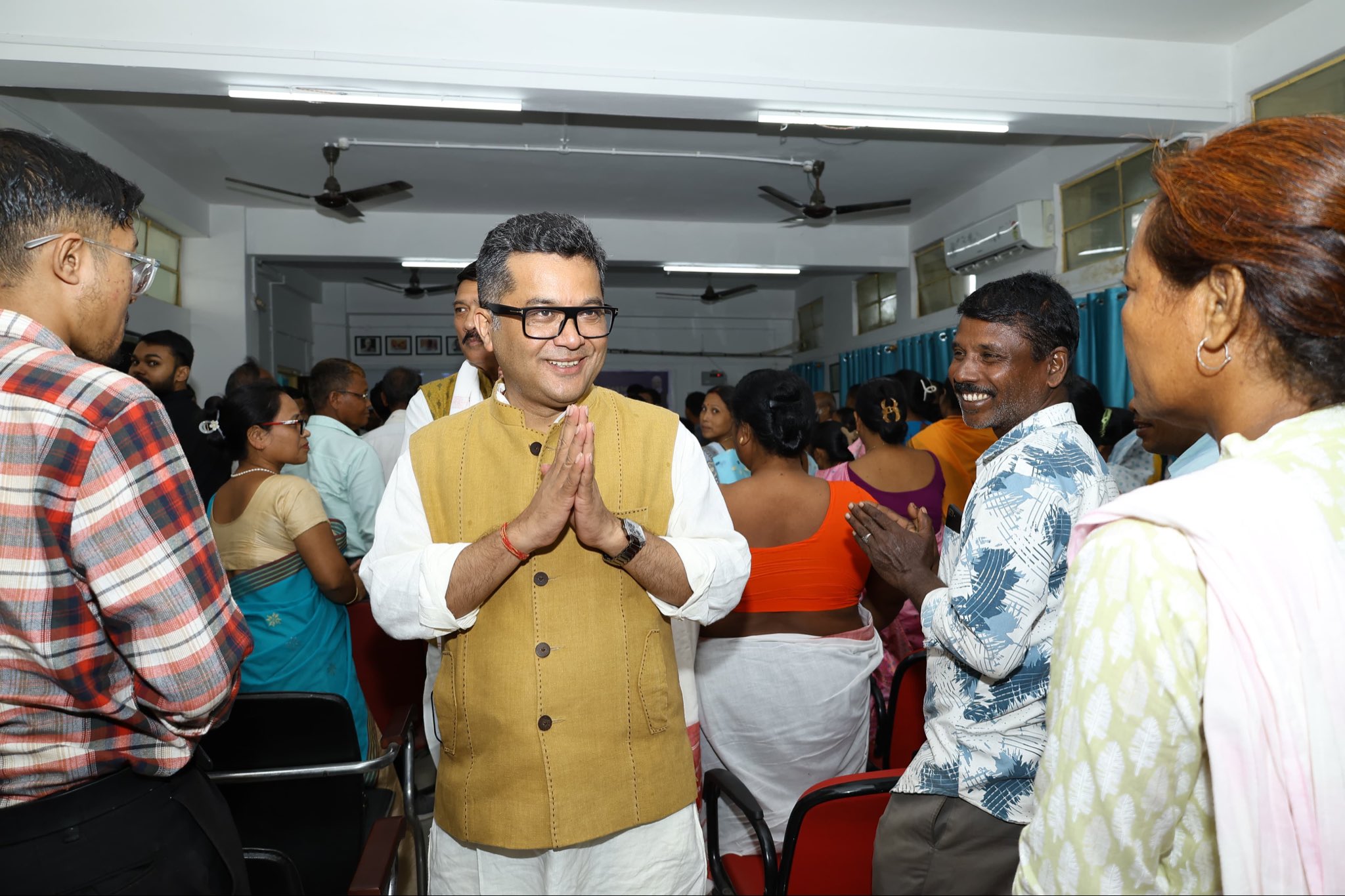 যোৰহাটৰ তিতাবৰত শুশ্রূষা সেতু শীৰ্ষক স্বাস্থ্য মেলা উদ্বোধন