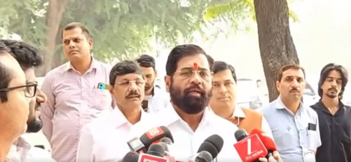 उपमुख्यमंत्री एकनाथ शिंदे यांची दिल्ली दौऱ्यात प्रधानमंत्री नरेंद्र मोदी यांच्यासोबत चर्चा