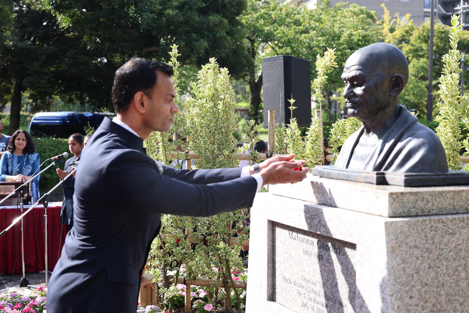 Indian Missions Worldwide Pay Tribute to Mahatma Gandhi on 156th Birth Anniversary