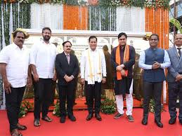 जलमार्ग मंत्री सर्बानंद सोनोवाल ने विशाखापत्तनम बंदरगाह प्राधिकरण- वीपीए में कई विकास परियोजनाओं का उद्घाटन किया