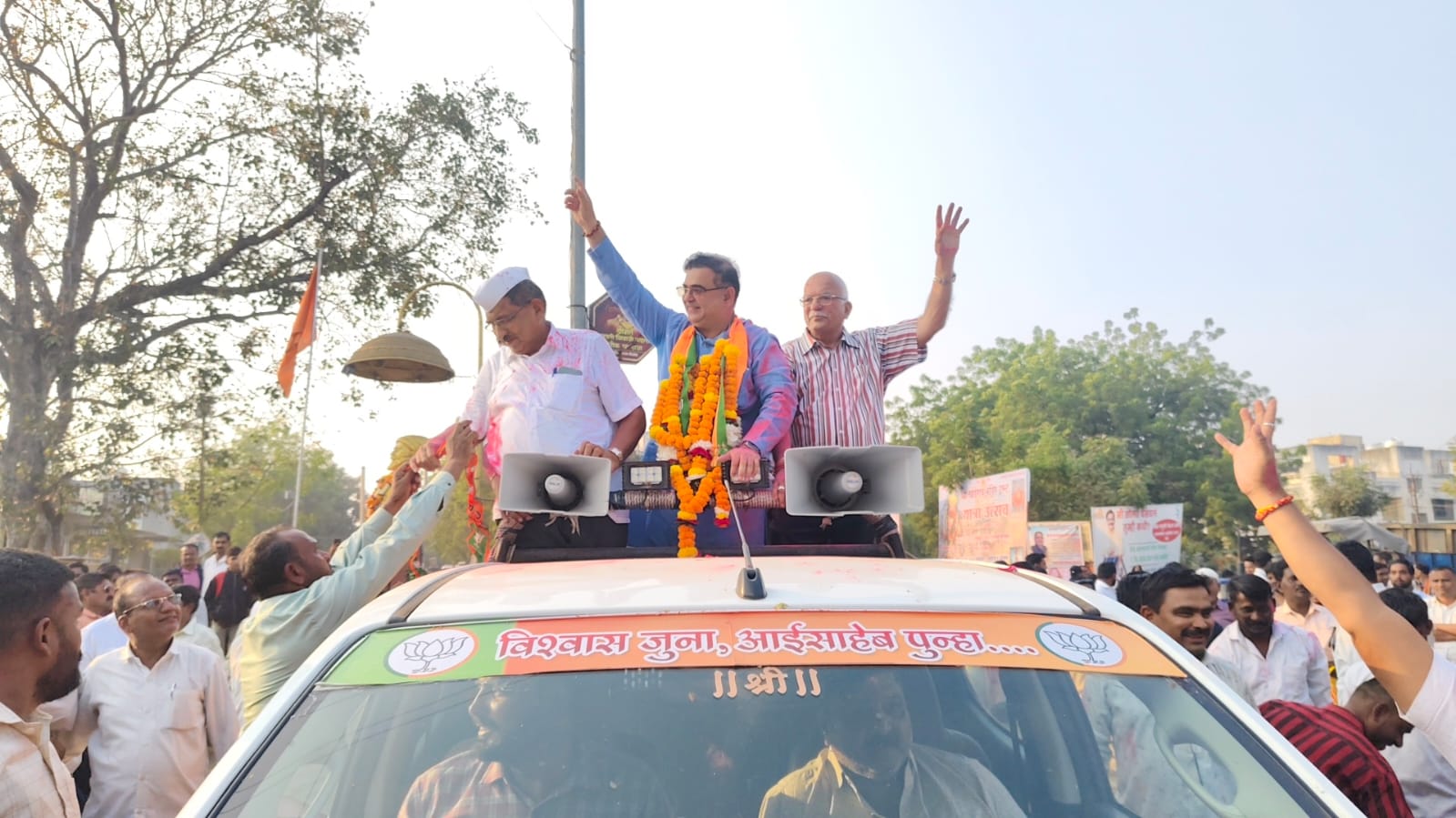धुळ्यात नगराध्यक्षांसह सर्व २६ नगरसेवकांची बिनविरोध निवड