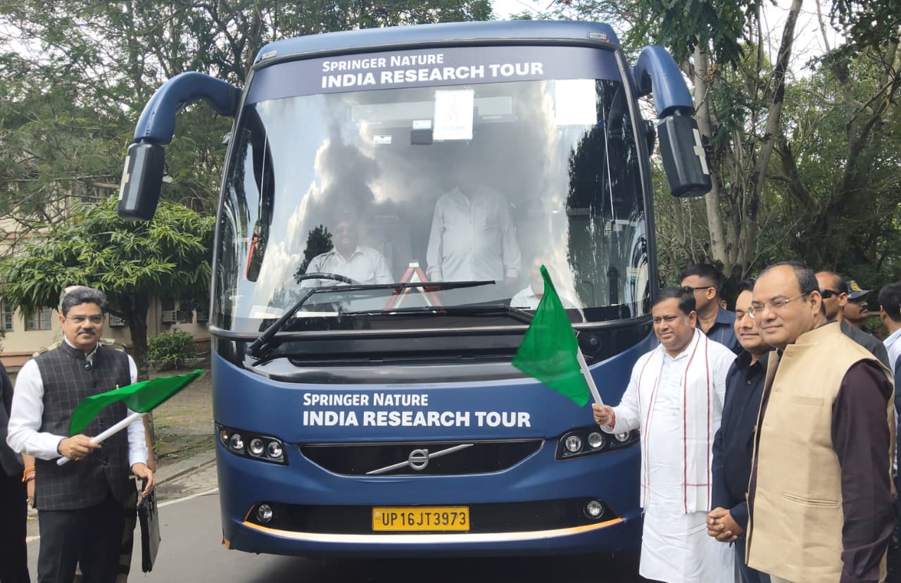 কেন্দ্রীয় শিক্ষা প্রতিমন্ত্রী ভারত সরকারের শিক্ষা মন্ত্রক ও ICSSR-এর যৌথ সহযোগীতায় স্প্রিংগার নেচার সংস্থার উদ্যোগে আয়োজিত “ইন্ডিয়া রিসার্চ ট্যুর ২০২৫” নামক এক প্রকল্পের তৃতীয় পর্বের গতকাল উদ্বোধন করেন।