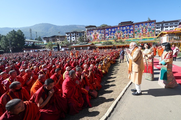 Bhutan, India inaugurate Kālacakra Empowerment ceremony for Global Peace