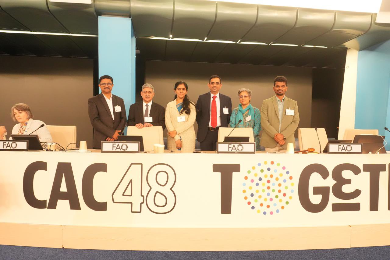 India re-elects to Codex Executive Committee for Asia region