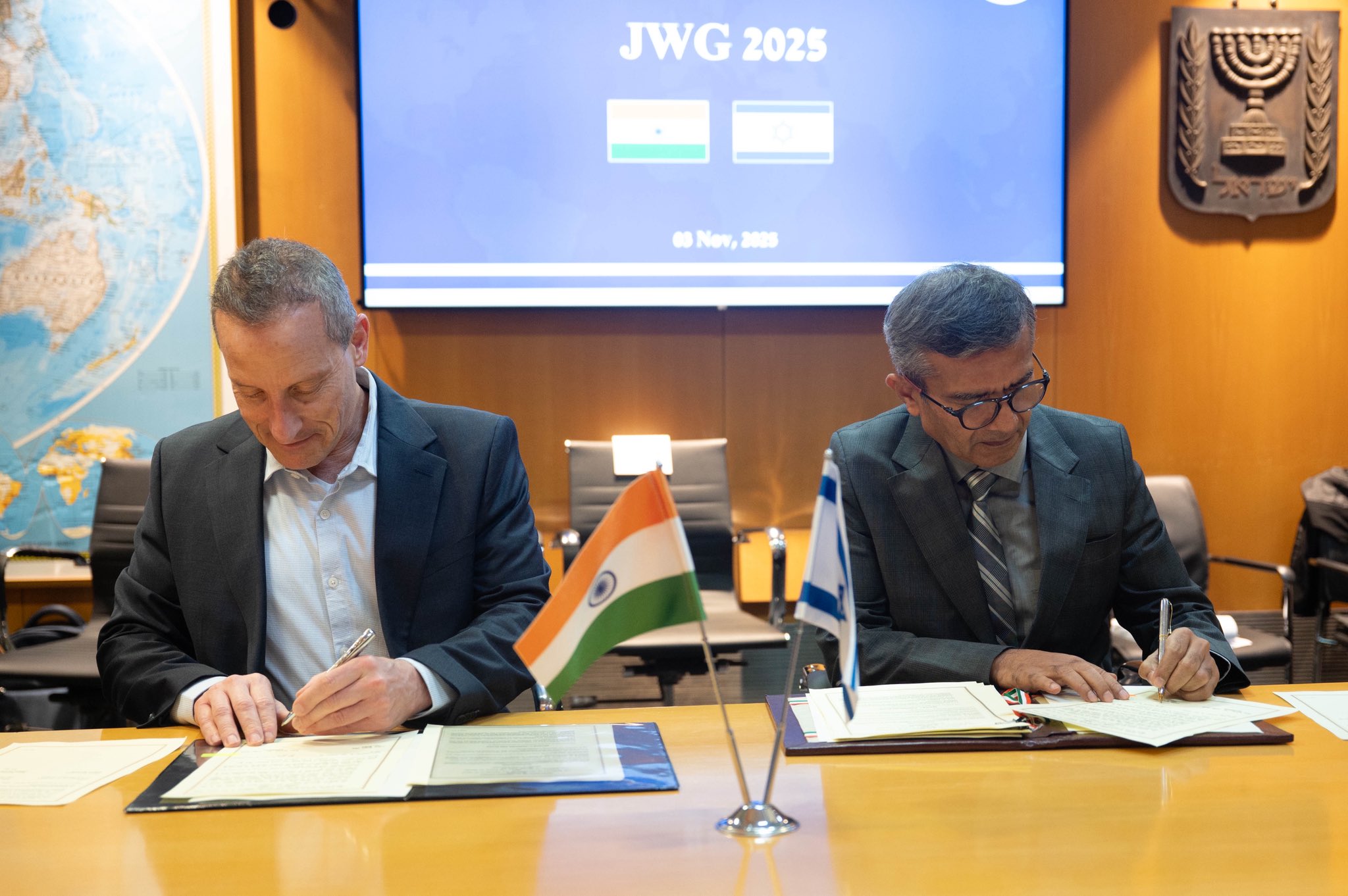 India & Israel hold 17th Joint Working Group meeting on defence cooperation
