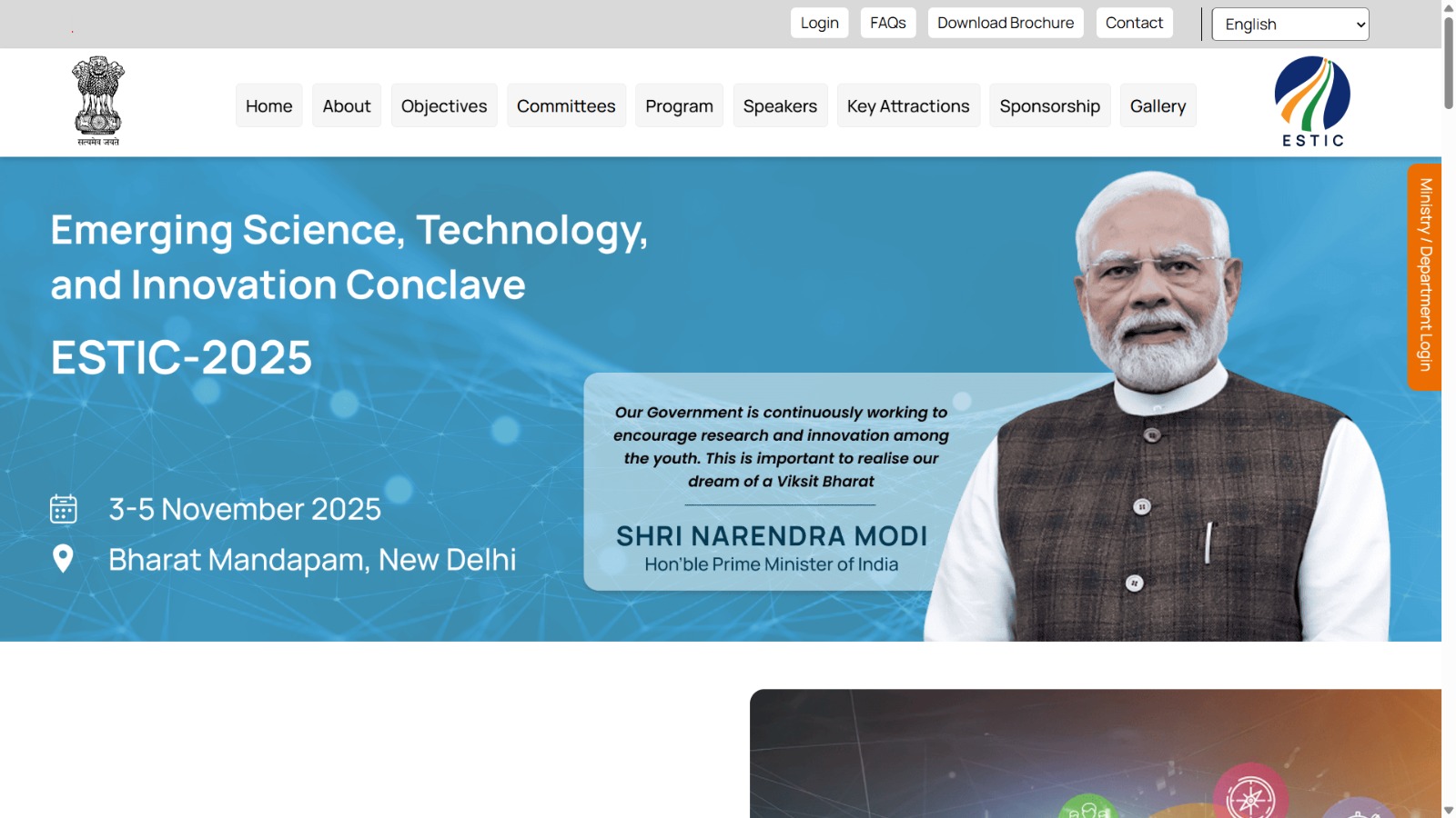 PM Modi to Inaugurate ESTIC 2025 in New Delhi