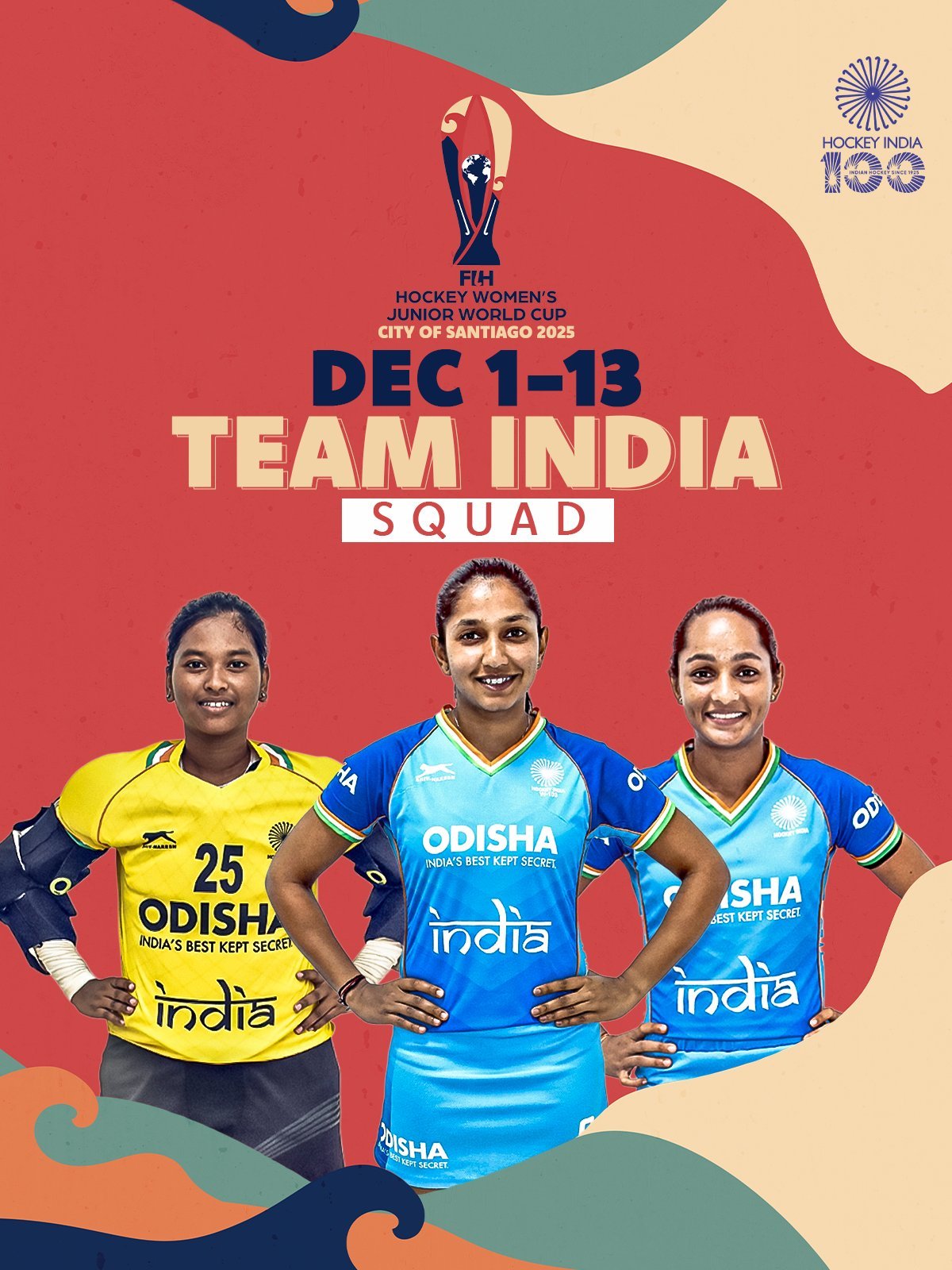 Jyoti Singh to Captain India at FIH Women’s Junior Hockey World Cup 2025 in Chile