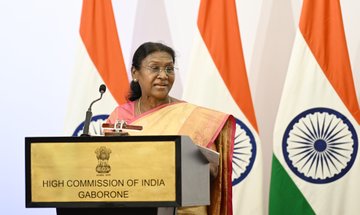 President Murmu calls upon Indian diaspora to keep contributing to India-Botswana relations