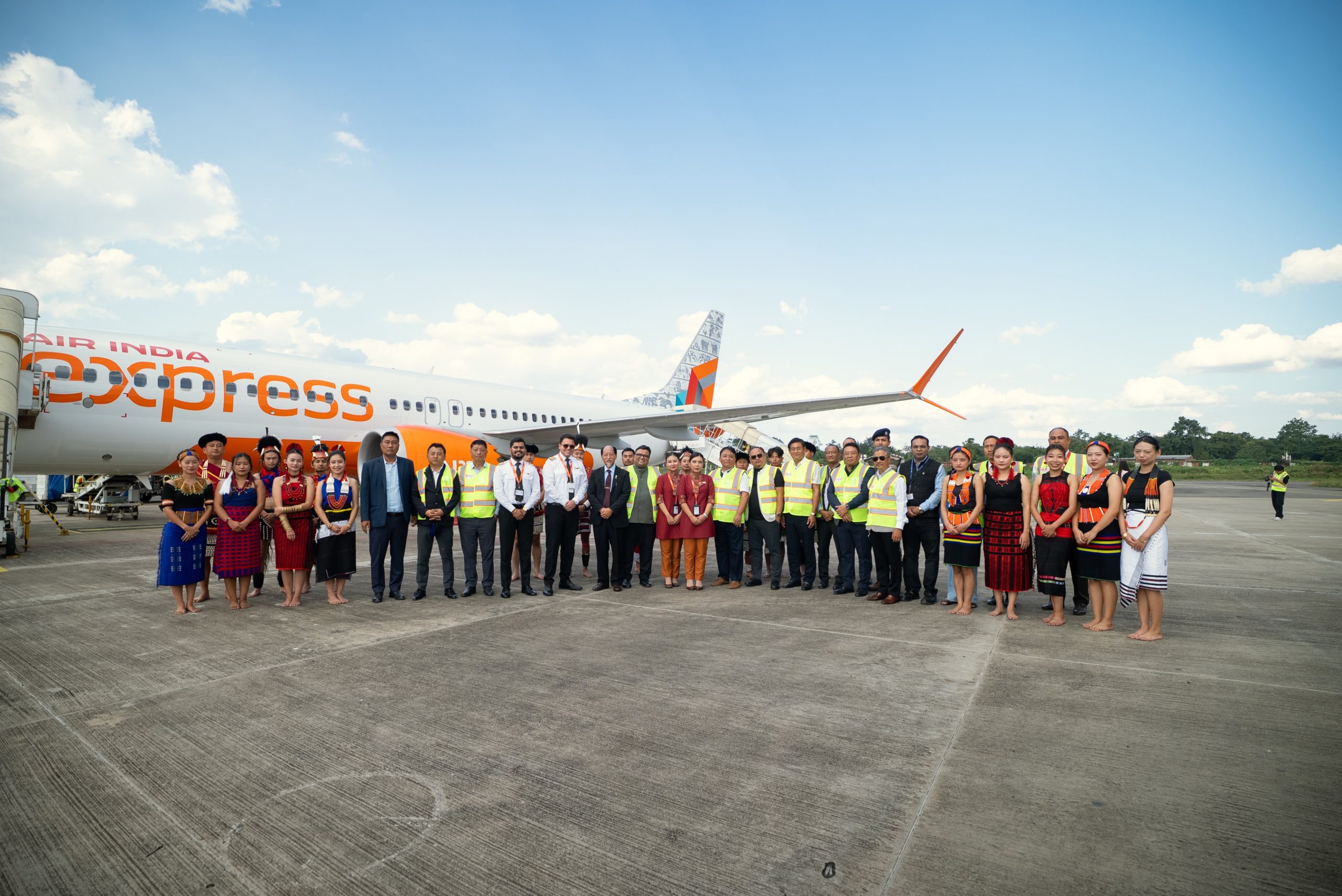 Nagaland CM Neiphiu Rio Flags Off Air India Express Aircraft for Hornbill Festival 2025
