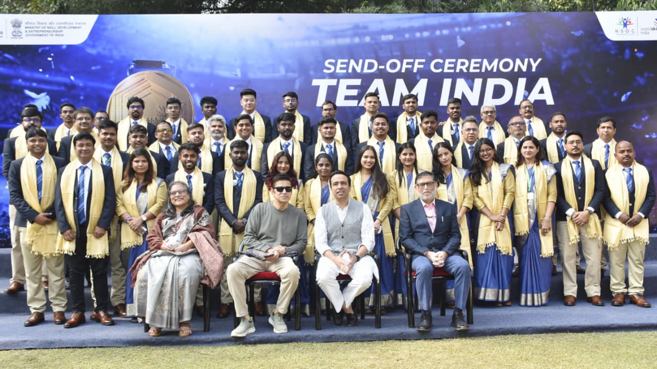 India Sends Contingent to WorldSkills Asia 2025 for the First Time