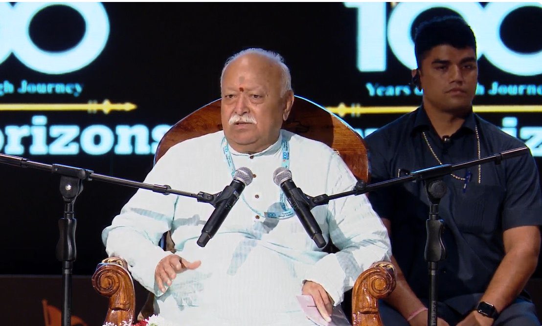RSS Chief Says RSS Will Work for Social Harmony, End Divides in Society